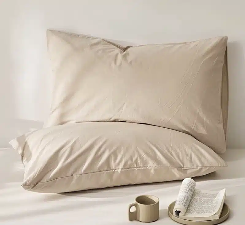 Μαξιλαροθήκες ύπνου Ζευγάρι-52×72+15CM-Μπεζ